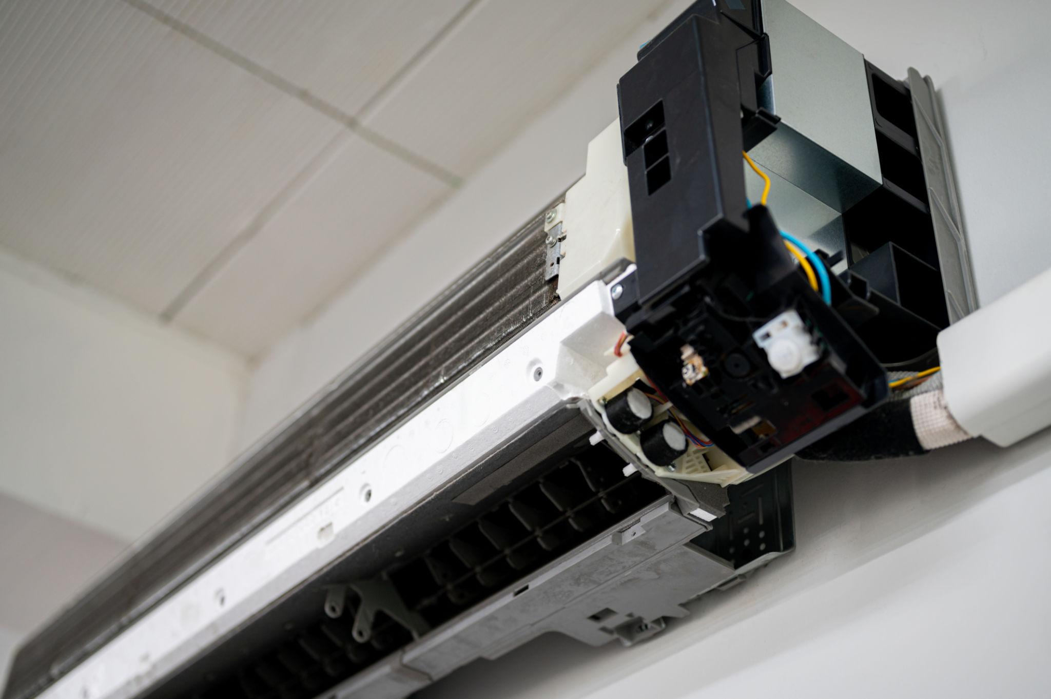 Airco zonder kap