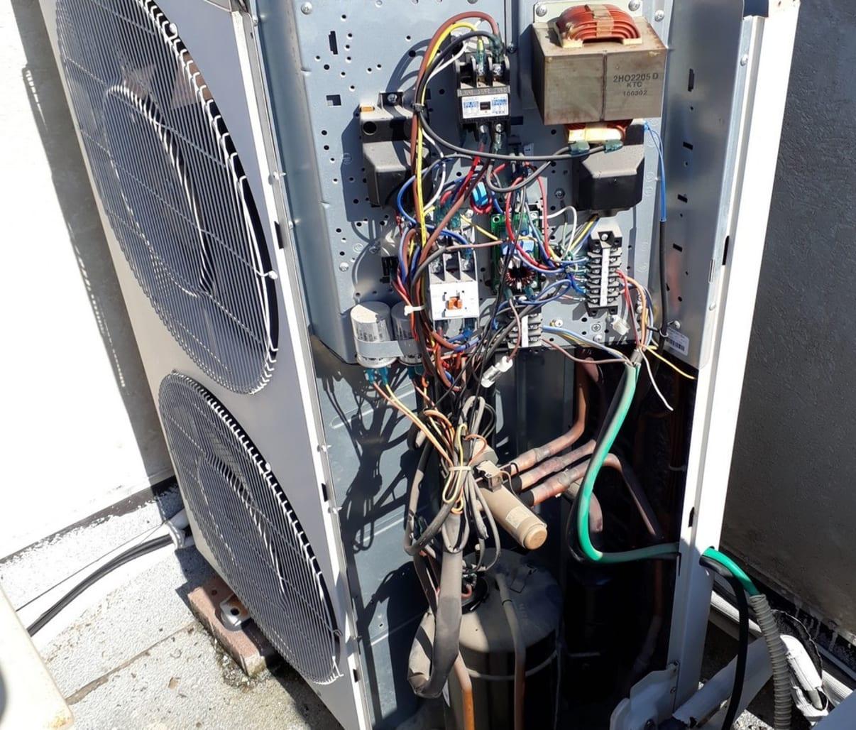 Open buitenunit Airco