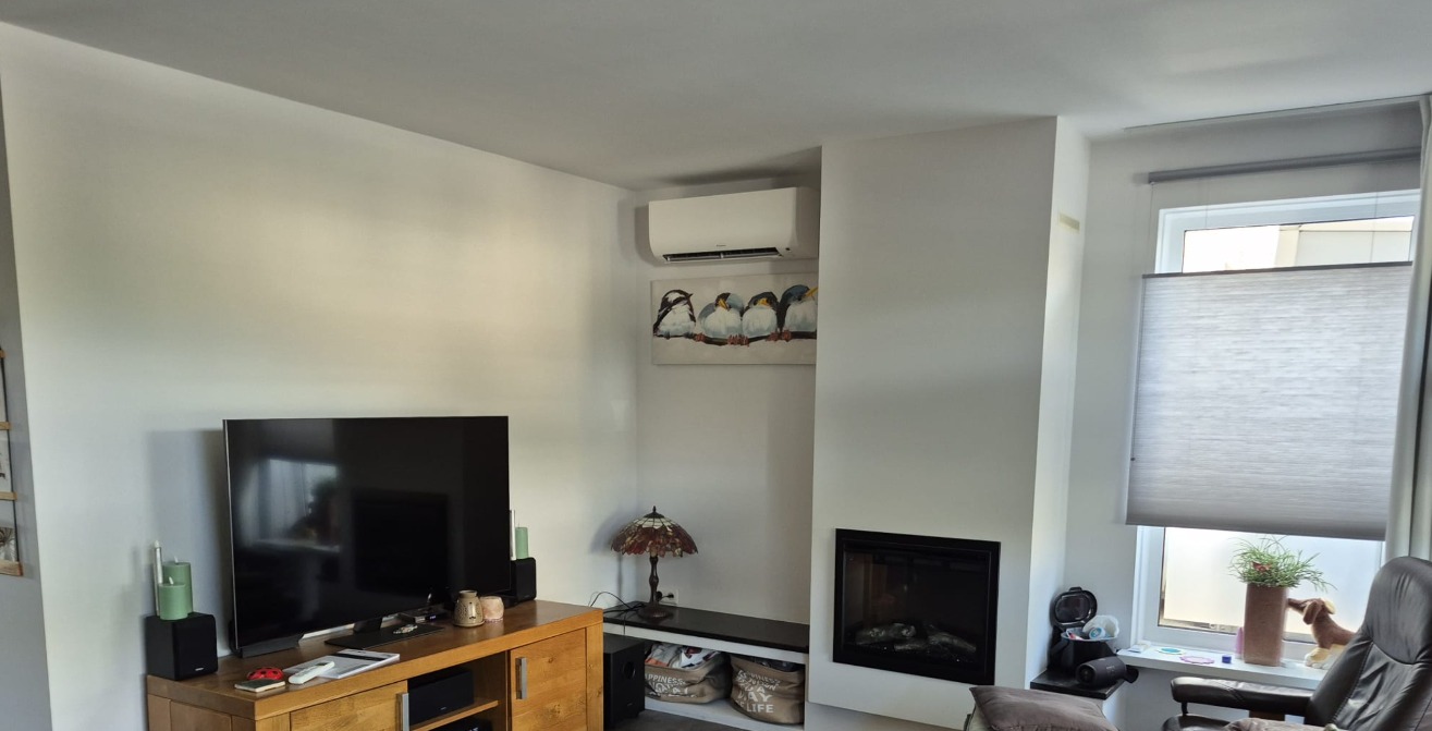 Extra airco voor comfortabel verwarmen